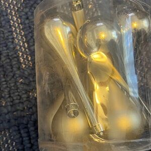 Gold Tone Decorative Ornaments